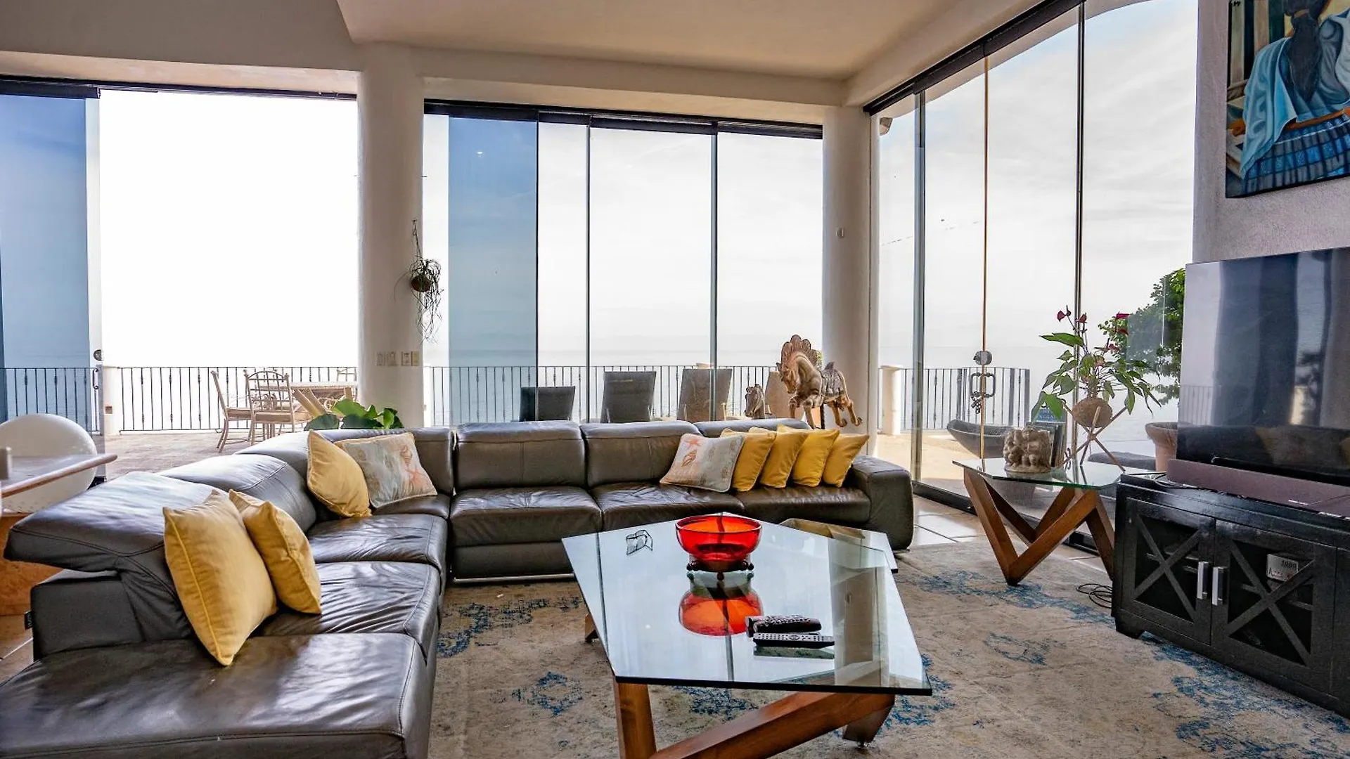 Ocean Front Villa*Beach*Heated Pools* Chef*Staff Puerto Vallarta 0*,  Mexico